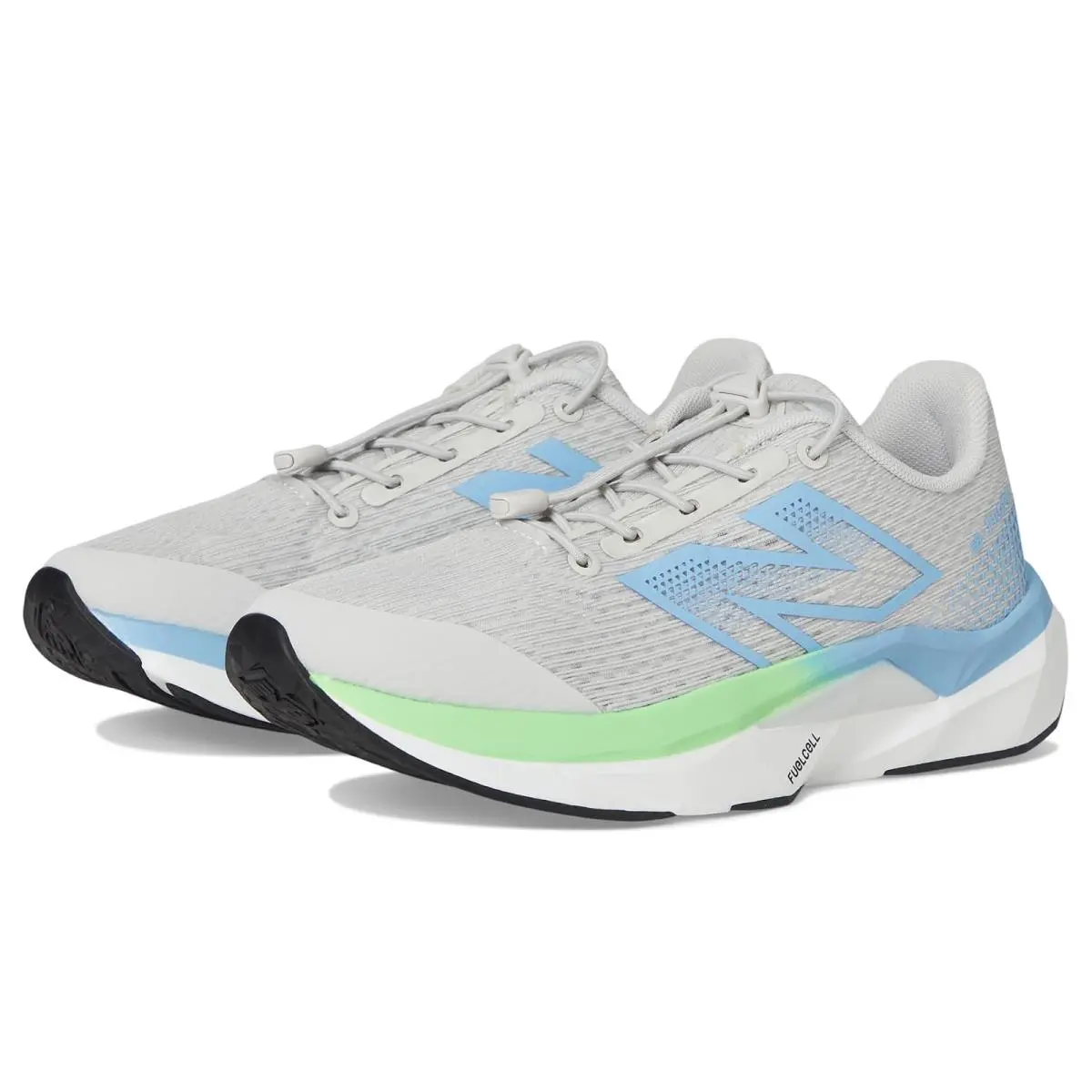 New Balance shoes - Grey Matter/Electric Sky/Electric Jade 6