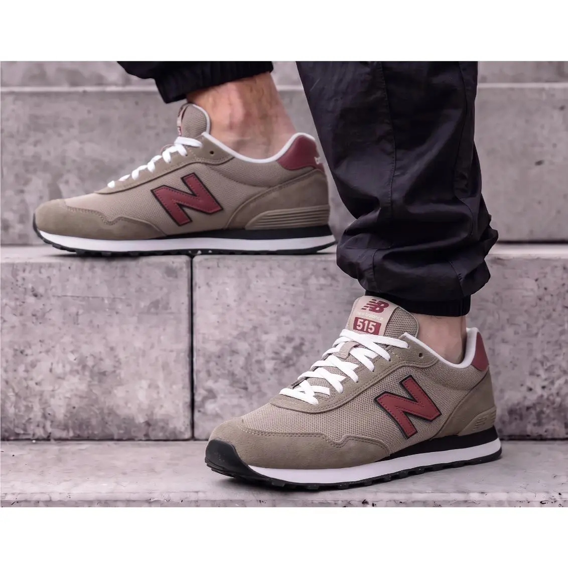 Balance 515 Athletic Sneaker Running Shoes Mens Tan All Sizes