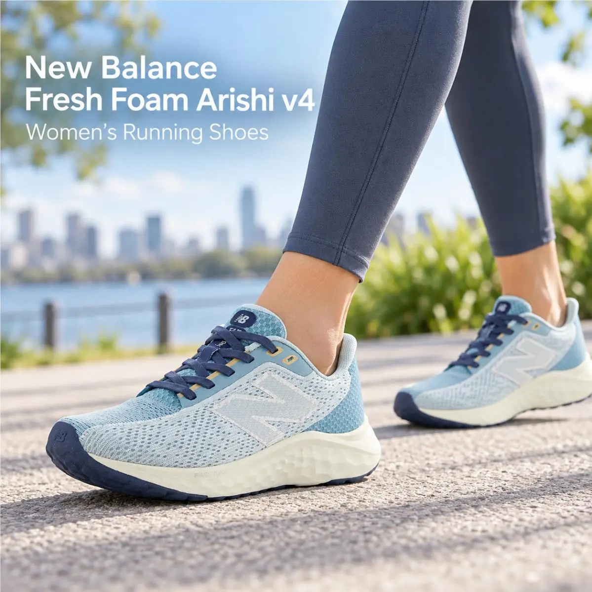 New Balance shoes - New Balance Fresh Foam Arishi - Blue/White 0