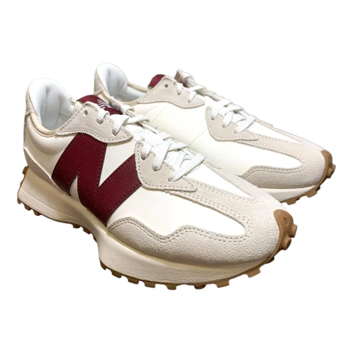 New Balance shoes - New Balance 327 - Moonbeam/Classic Burgundy 6