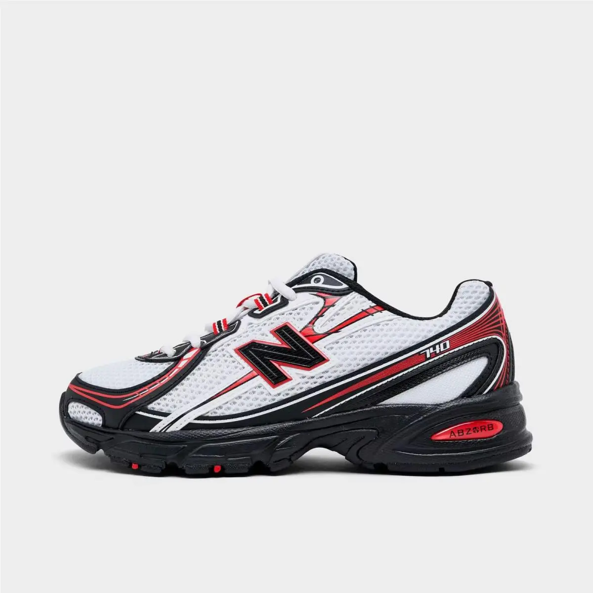 New Balance shoes - G7404VG 020 - White/Black/Red 3