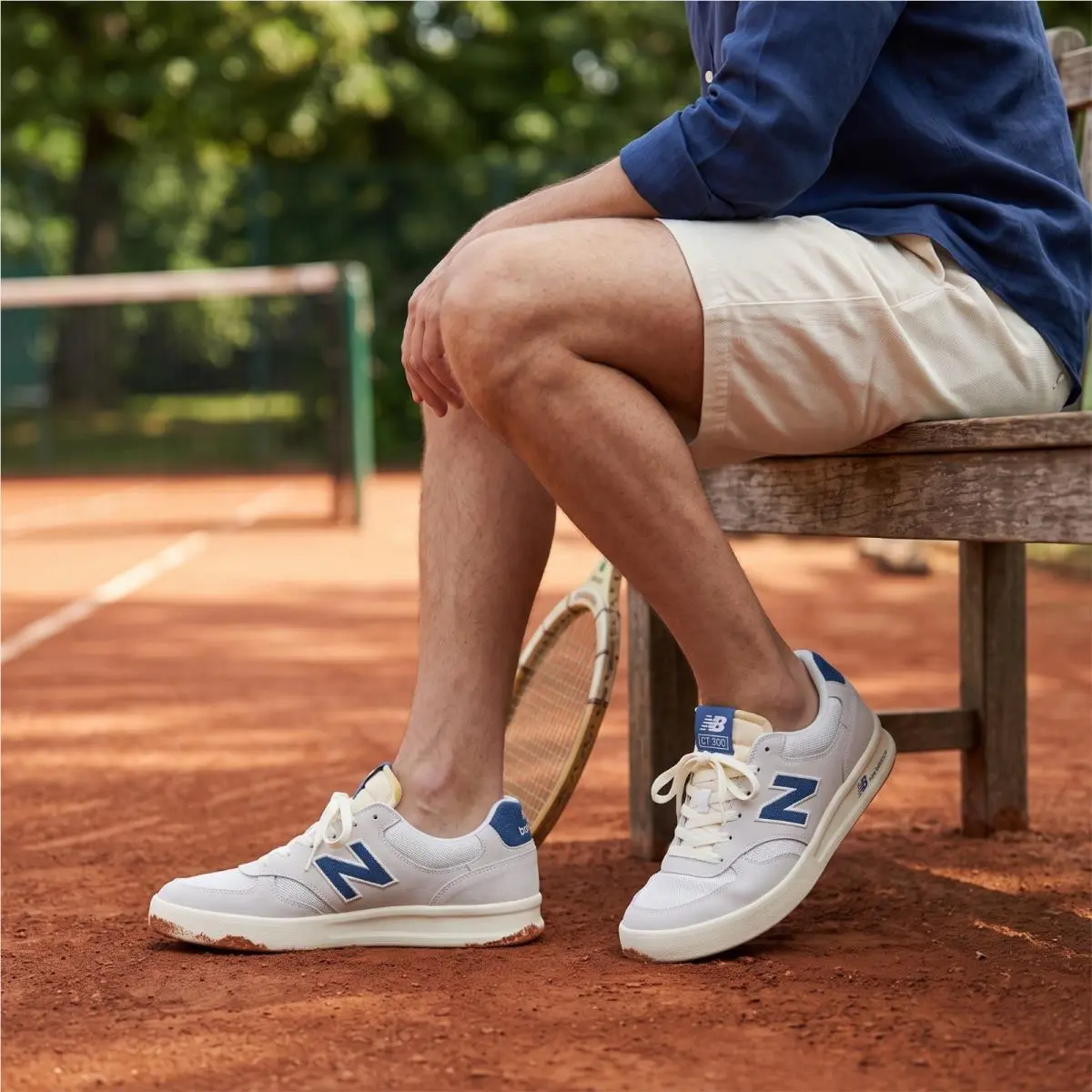 New Balance shoes - New Balance 300 - Grey/White/Blue 0