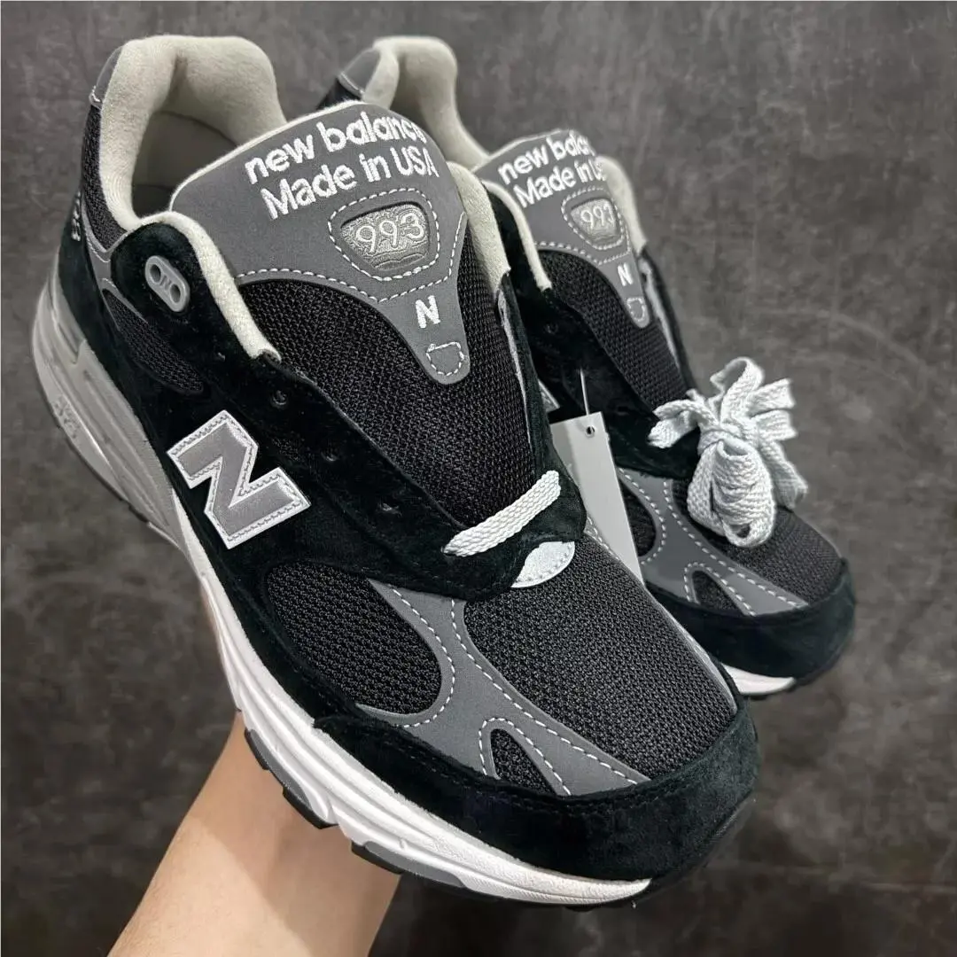 Balance 993 Made in Usa `black White` Men Sneakers