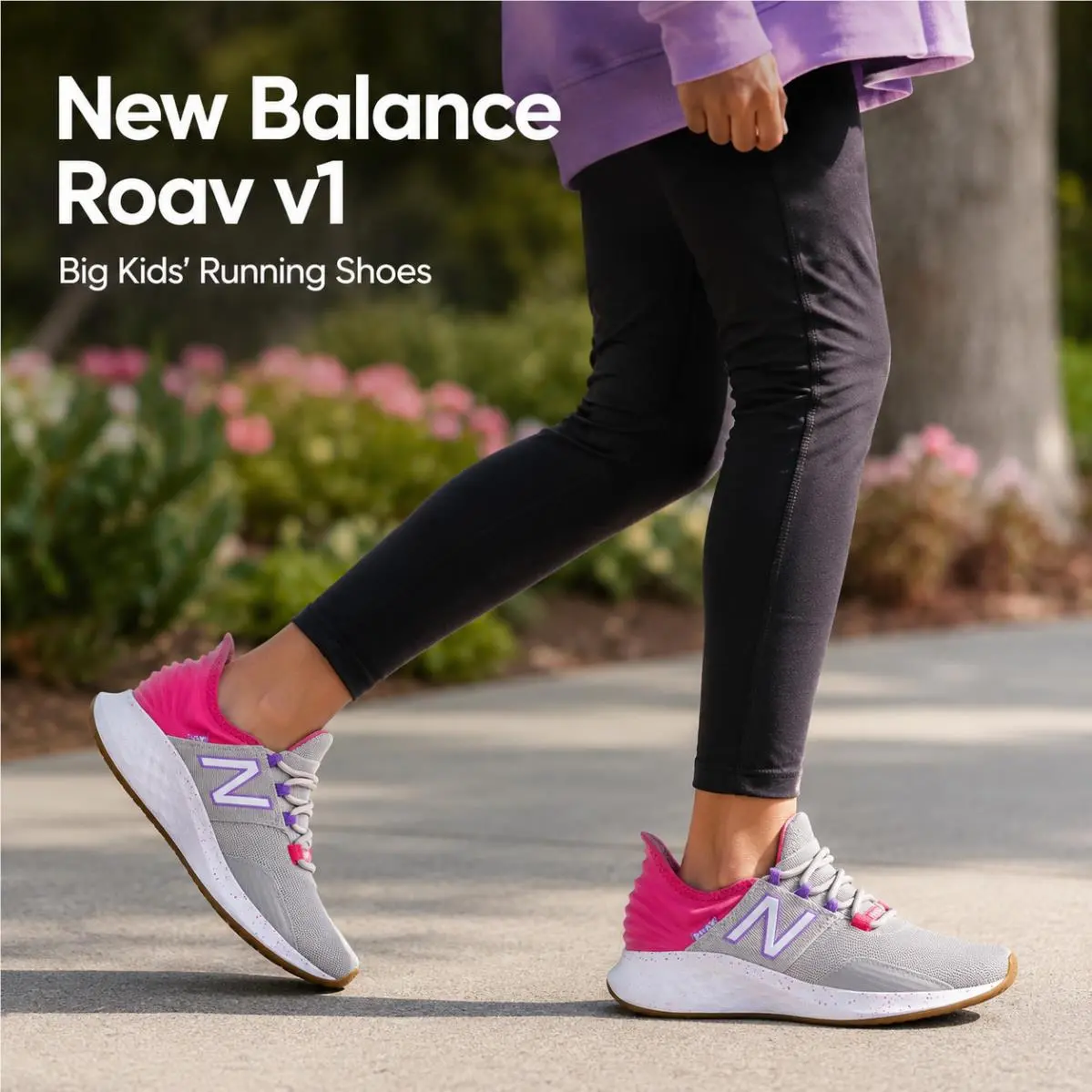 New Balance shoes - Grey/Pink 6