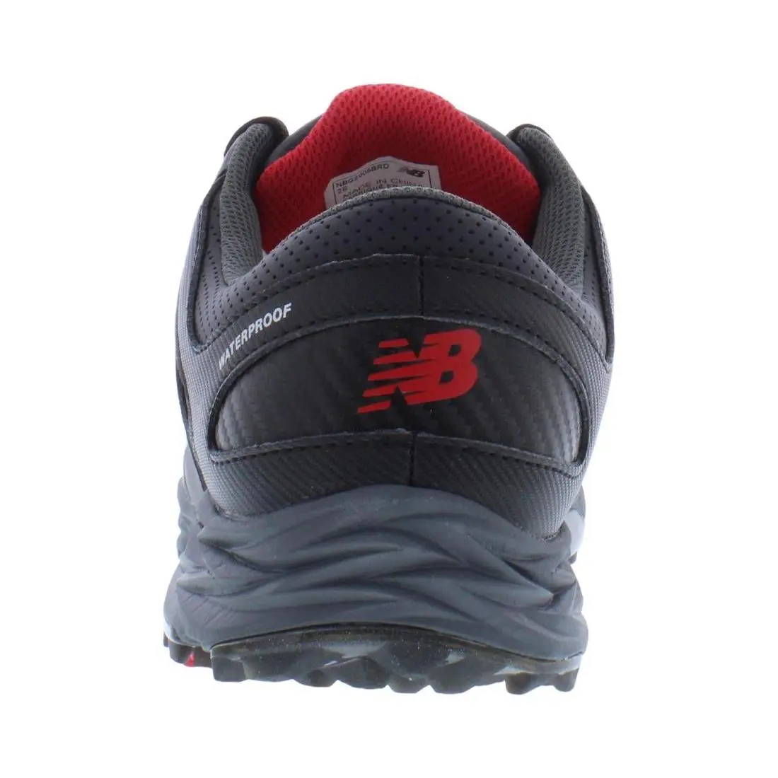 New Balance shoes - Black/Red, Main: Black 6