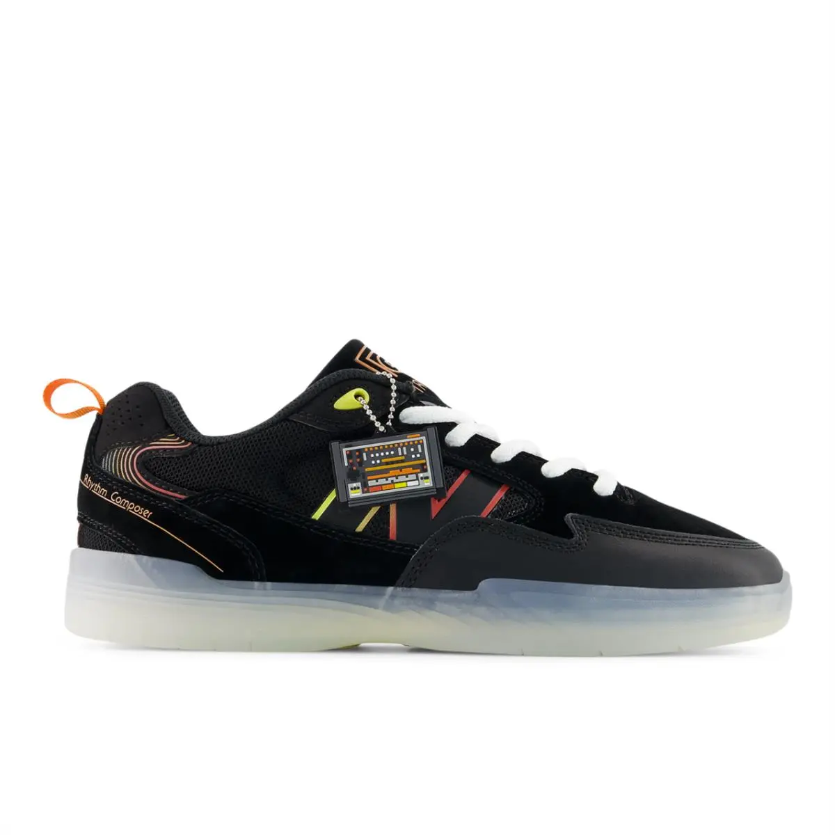 New Balance Numeric Men`s Tiago Lemos 808 Lite Black Orange Shoes