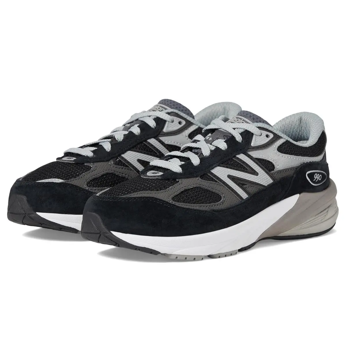 Boy`s Sneakers Athletic Shoes New Balance Kids 990v6 Little Kid