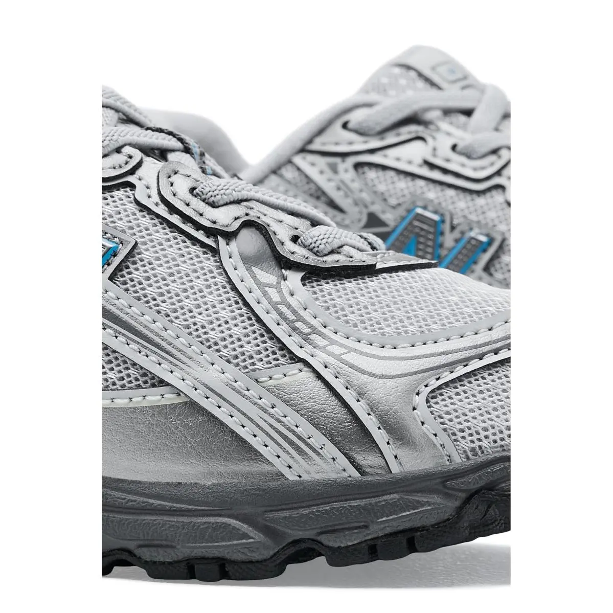 New Balance shoes - Dark Silver Metallic/Fan Blue 4