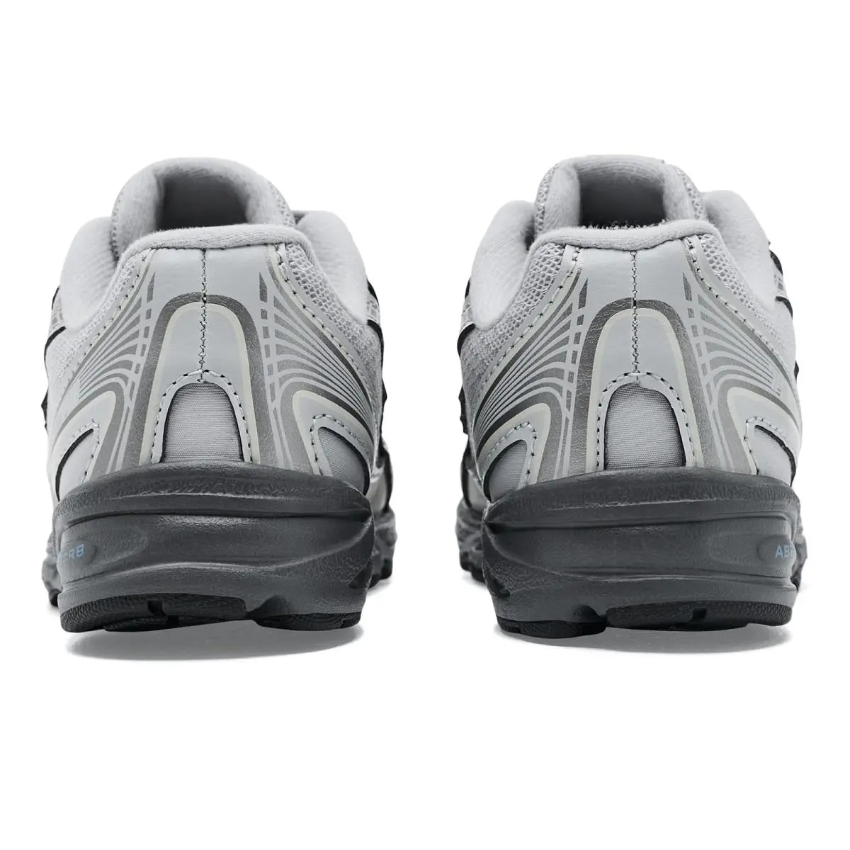 New Balance shoes - Dark Silver Metallic/Fan Blue 5