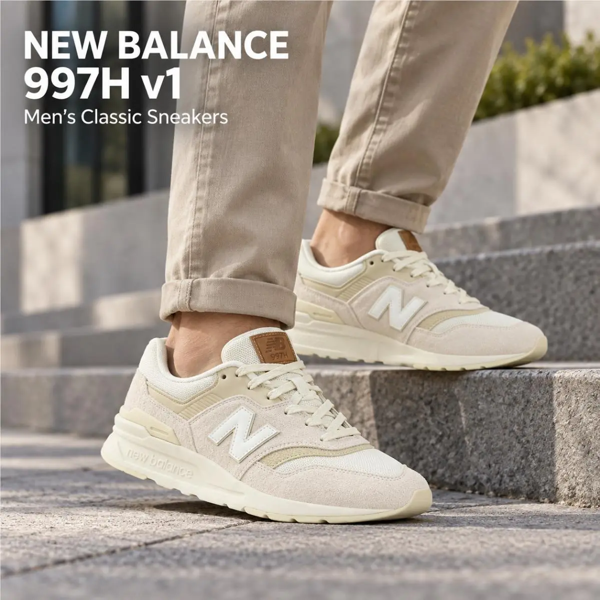 New Balance shoes - New Balance 997H - Linen/Sandstone/Calcium 6
