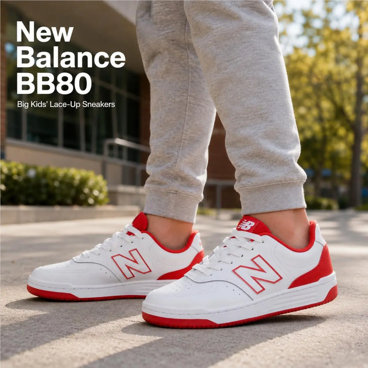 New Balance shoes - White/Red 7