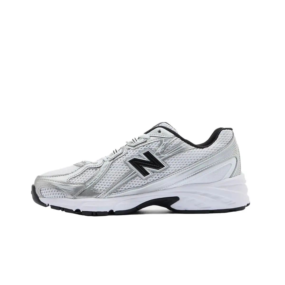New Balance shoes - White/Silver Metallic/Black 0