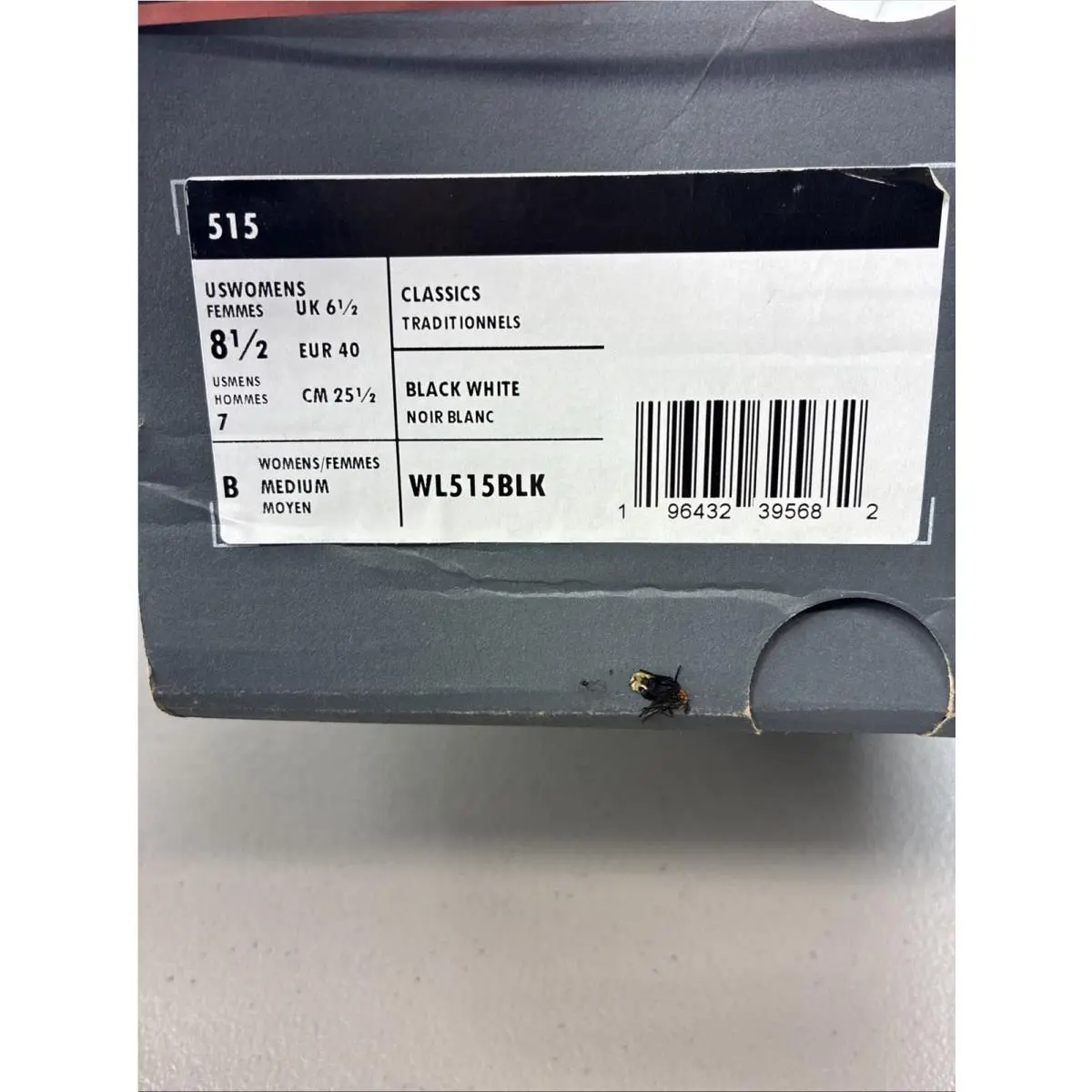 New Balance shoes - New Balance 515 - WL615BLK - Black 6