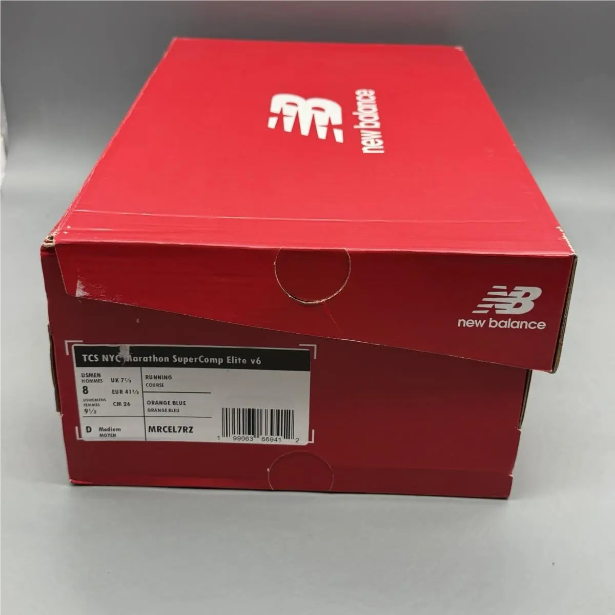 New Balance shoes - New Balance TCS NYC Marathon SuperComp Elite v6 - MRCEL7RZ - Orange (UPC: 0199063669412) 15