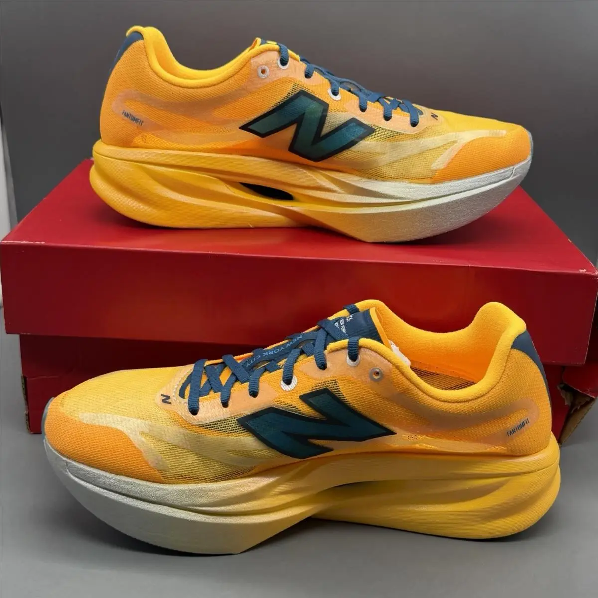 New Balance shoes - New Balance TCS NYC Marathon SuperComp Elite v6 - MRCEL7RZ - Orange (UPC: 0199063669412) 1