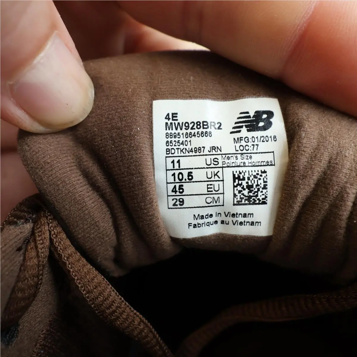 New Balance shoes - MW928BR2 - MW928BR2 - Brown 4