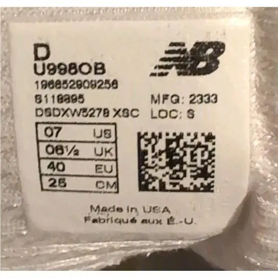 New Balance shoes - New Balance 998 - U998OB - Brown 4