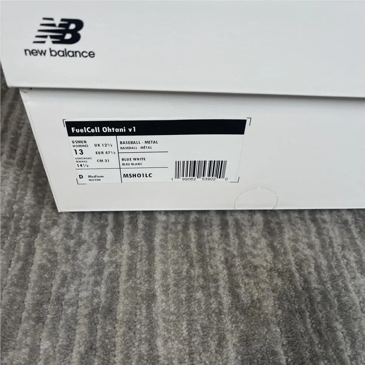 New Balance shoes - New Balance FuelCell Ohtani v1 - MSH01LC - Blue 7