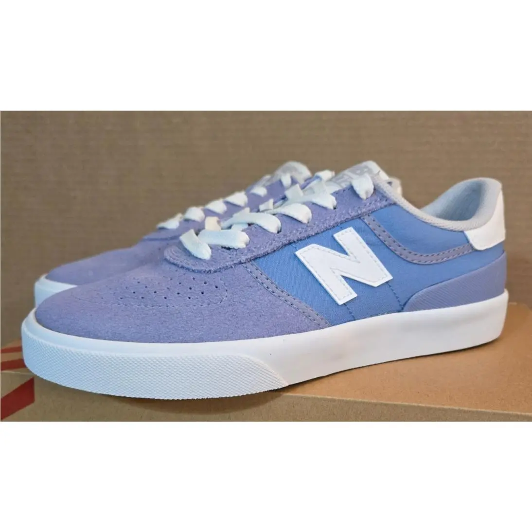 New Balance Numeric 272 Shoes Size 9.5 Men/ 11 Women Blue/white NM272CAR