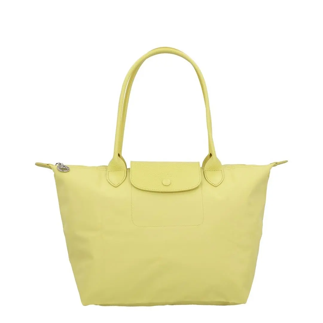 Le Pliage One Medium Long Handle Tote Women`s Green by Longchamp