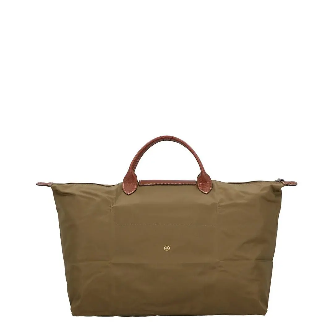 NA Le Pliage Large Canvas Travel Bag Women`s Green by Longchamp