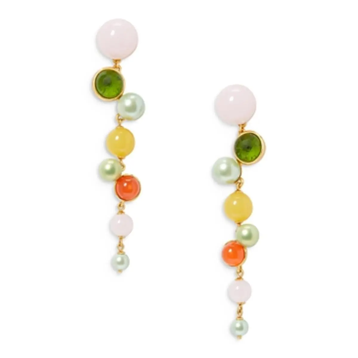 Kate Spade New York Bright Spots Linear Earrings Women`s OS Multicolor GBO3730