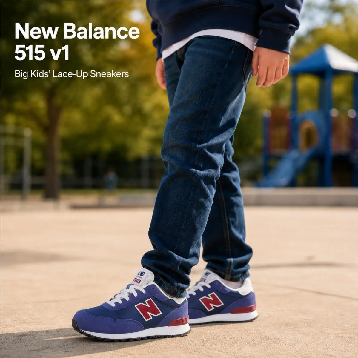 New Balance shoes - New Balance 515 - Blue/Red/White 0