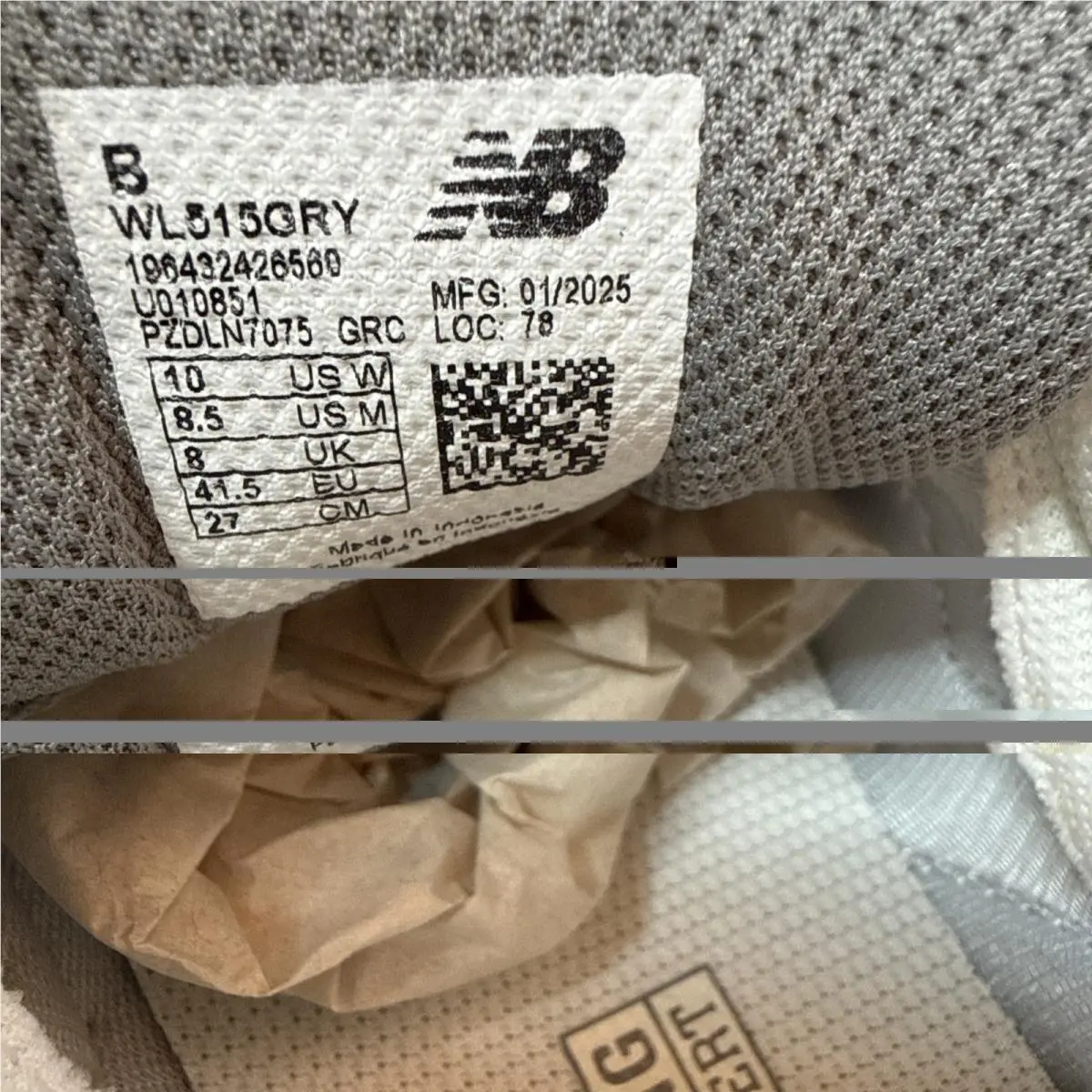 New Balance shoes - New Balance 515 - Gray (UPC: 0196432426560) 8