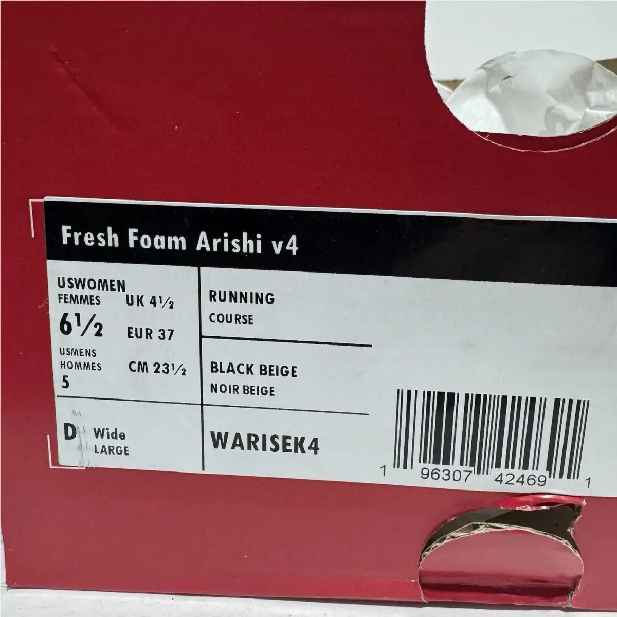 New Balance shoes - New Balance Fresh Foam Arishi - Black 4