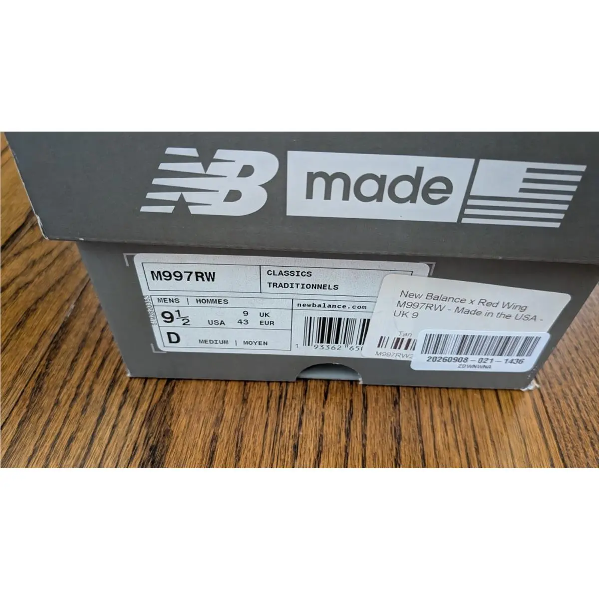 New Balance shoes - New Balance 997 - M997RW - Brown 3