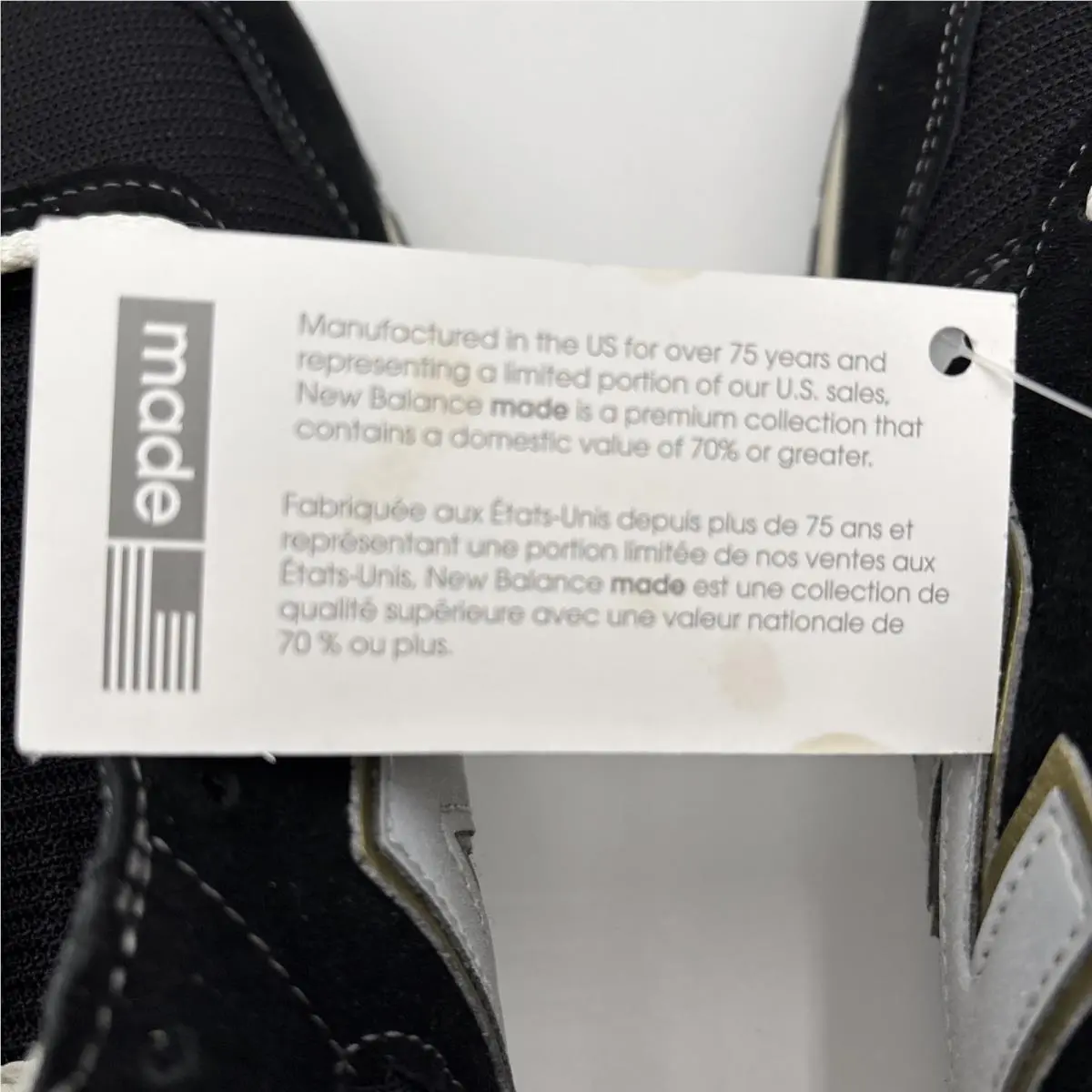 New Balance shoes - New Balance 996 - ML996EK - Black, Manufacturer: Black, Gold, Grey (UPC: 0798248705602) 13