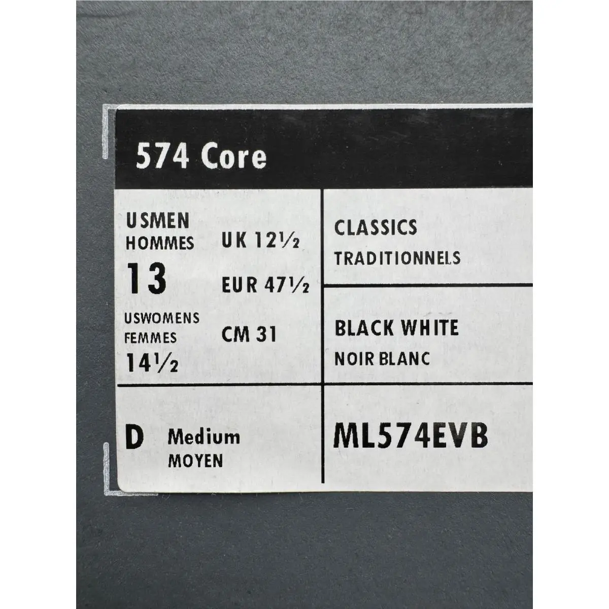 New Balance shoes - New Balance 574 Core - Core - Black 7