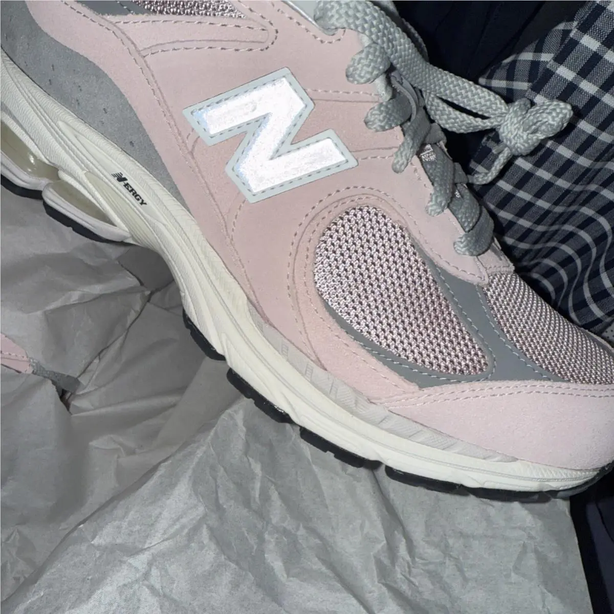 New Balance shoes - New Balance sports shoes M2002 - Gray, Spot: multicolour 3