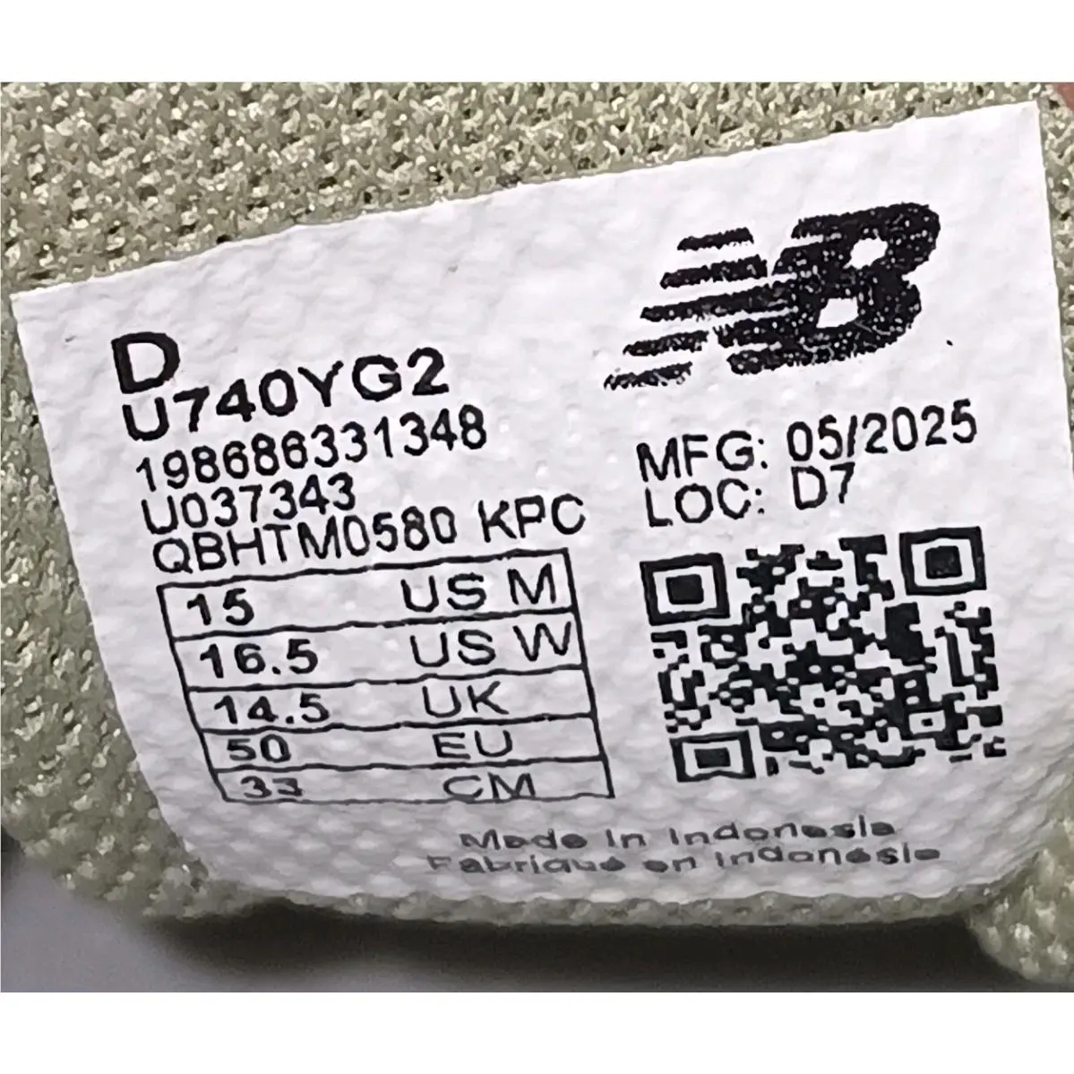 New Balance shoes - New Balance 740 - U740YG2 - Multicolor 6