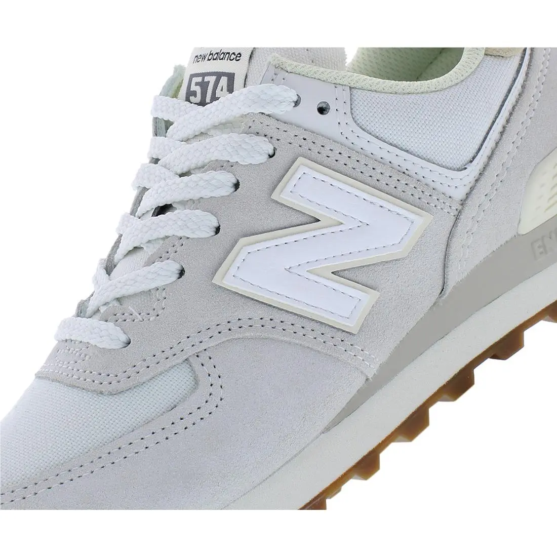 New Balance shoes - New Balance 574 - WL574NO2 - White, Main: Grey (UPC: 196941301914) 0