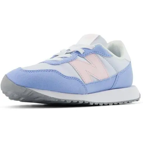 New Balance 237 V1 Little Kids’ Bungee Sneakers Ice Blue/rose Sugar US Size 1