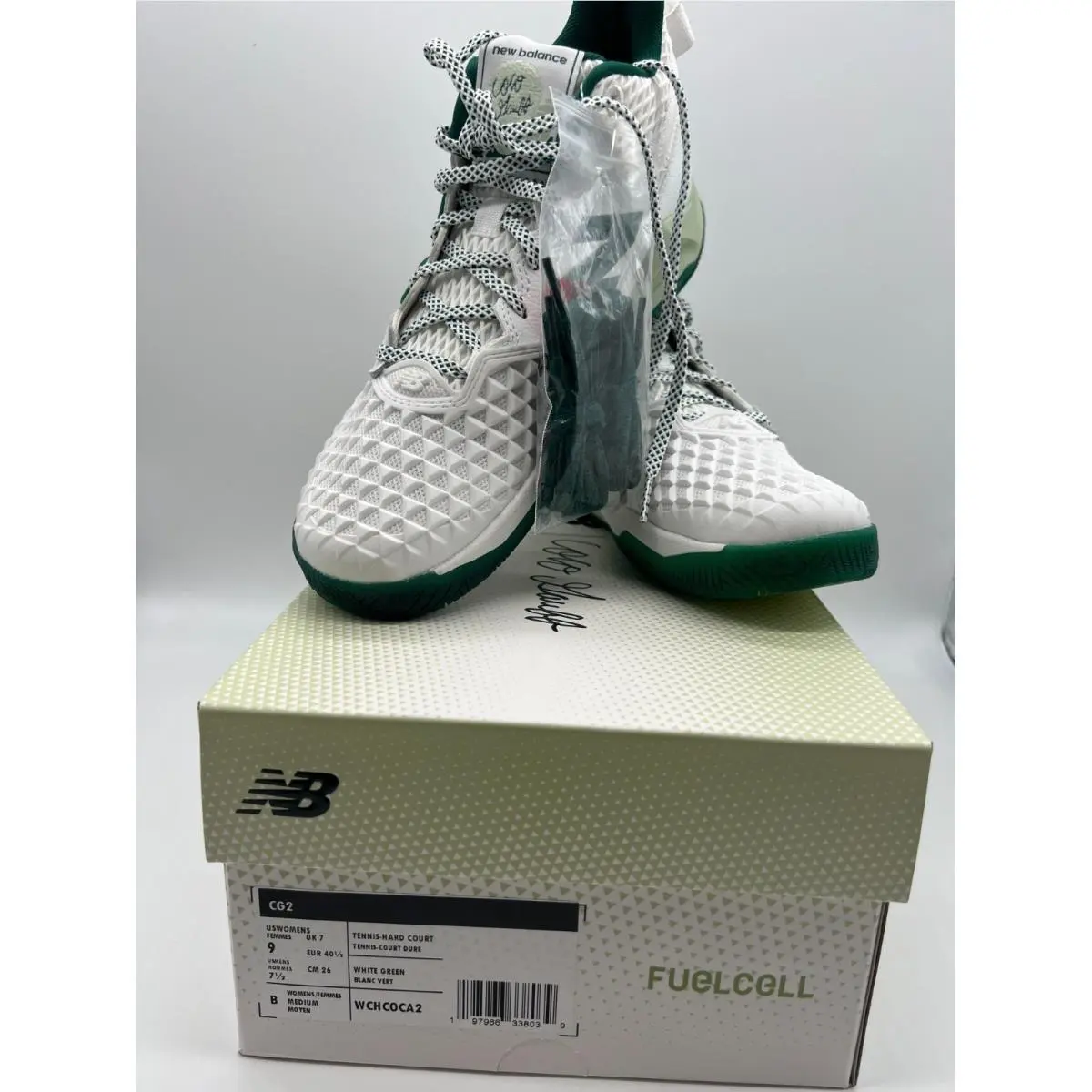 New Balance shoes - New Balance Coco CG2 - Coco - WCHCOCA2 - White/Marsh Green (UPC: 197966338039) 4
