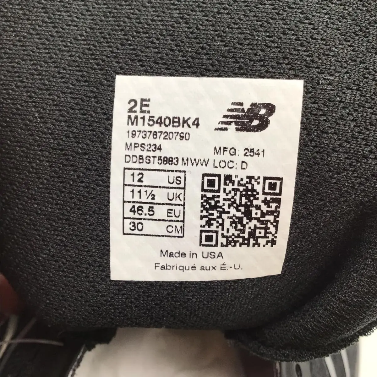 New Balance shoes - New Balance 1540v4 - Black 4