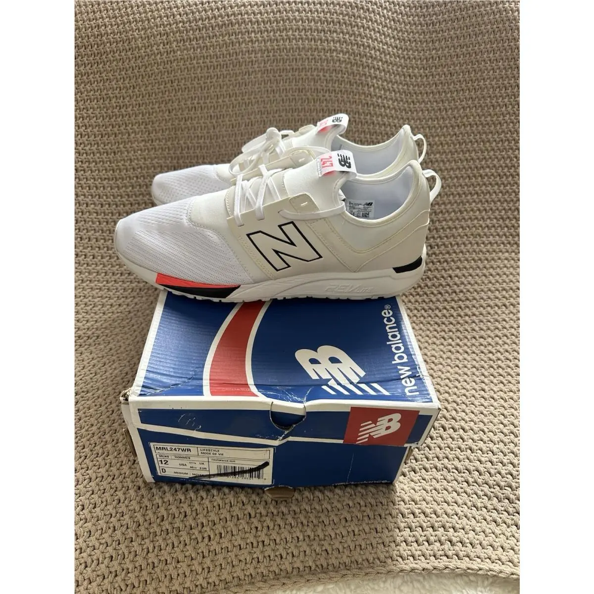 New Balance shoes - New Balance 247 - MRL247WR - White, Manufacturer: White/Black 0