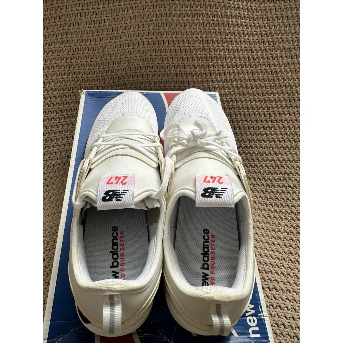 New Balance shoes - New Balance 247 - MRL247WR - White, Manufacturer: White/Black 4