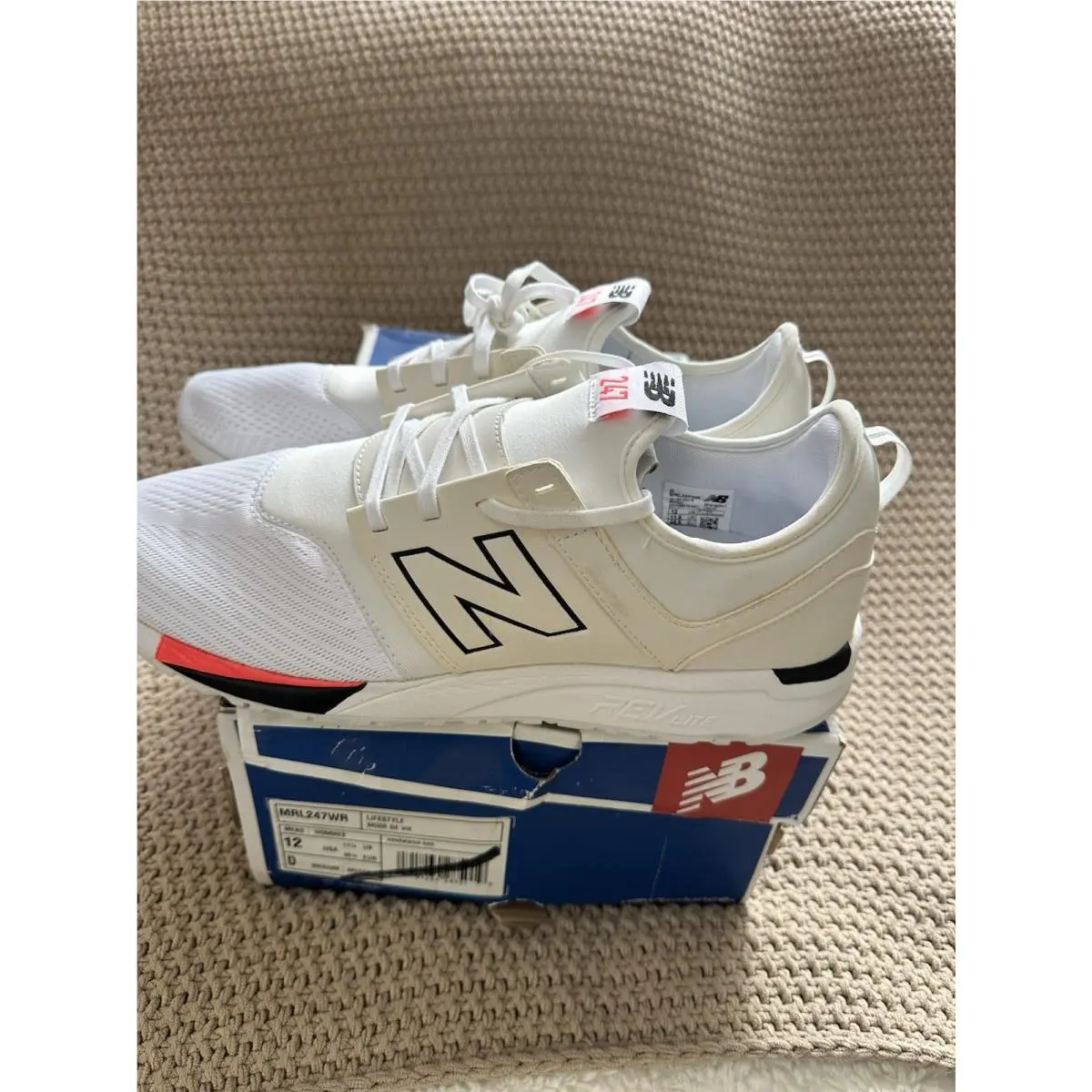 New Balance shoes - New Balance 247 - MRL247WR - White, Manufacturer: White/Black 6