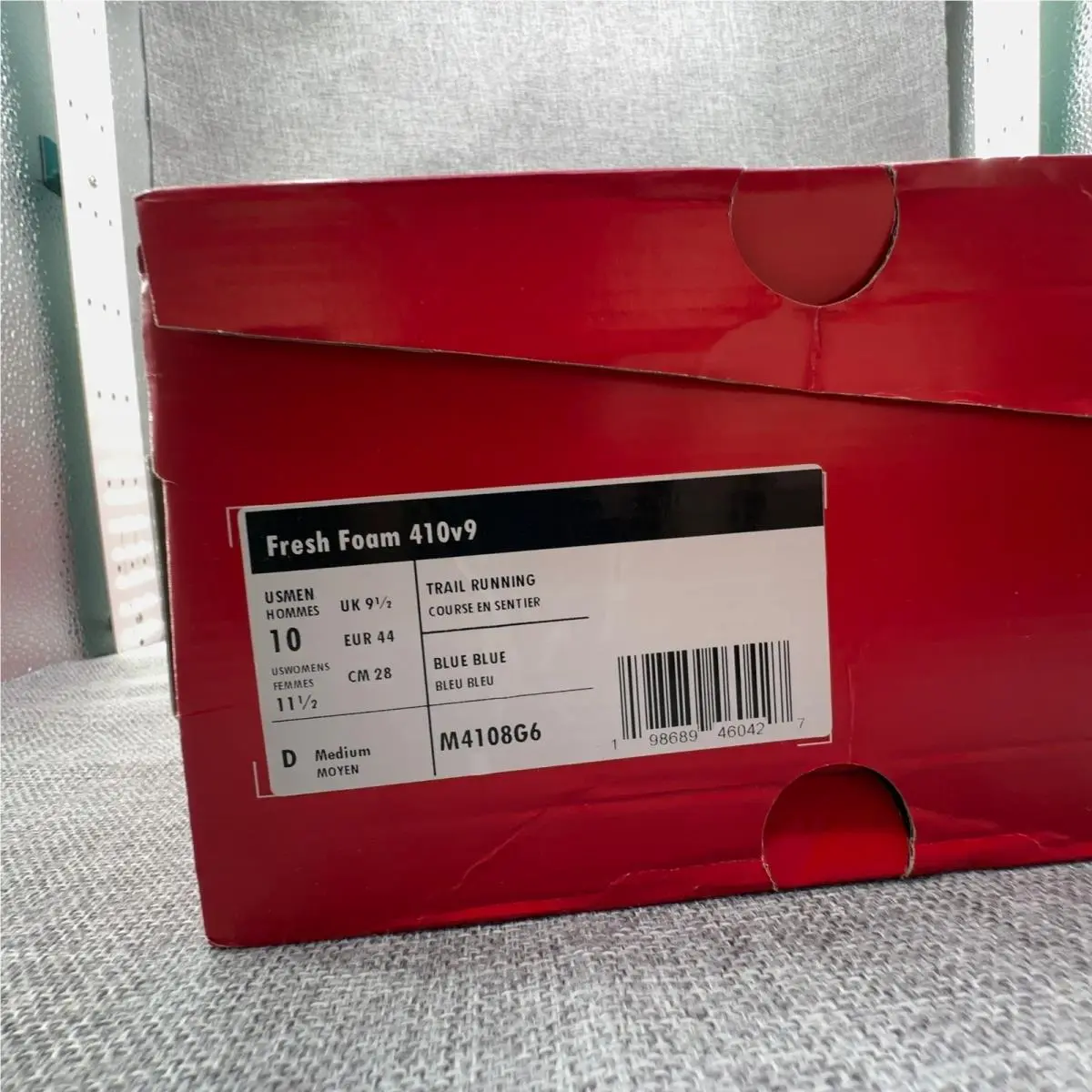 New Balance shoes - Fresh Foam 410v8 - Fresh Foam - Blue 10