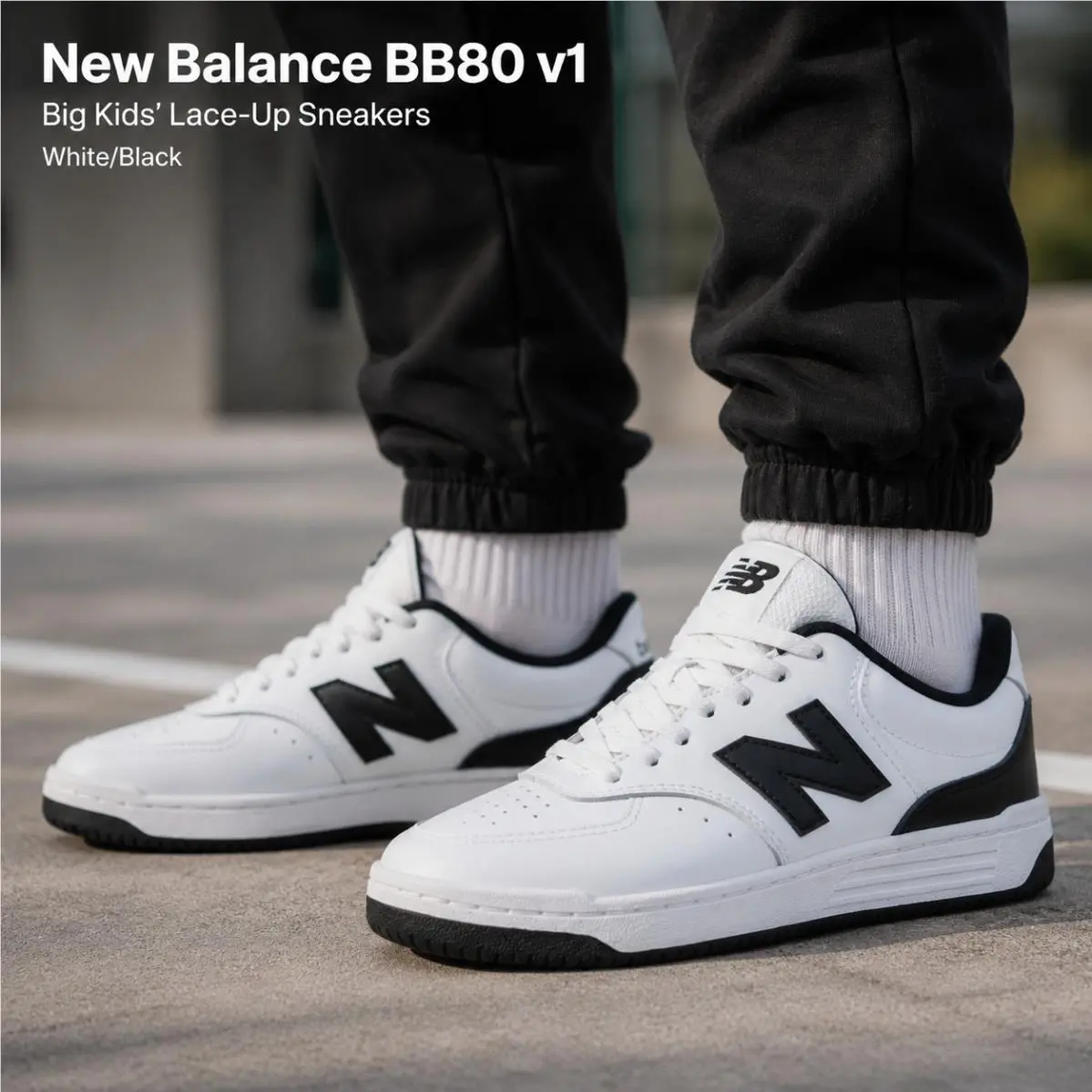 New Balance shoes - New Balance BB80 v1 - White/Black 0