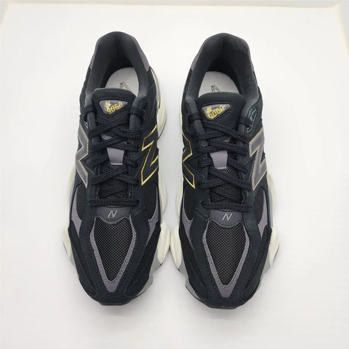 New Balance shoes - New Balance 9060 - U90607V3 - Black/ Castlerock/ Gold Metallic 0