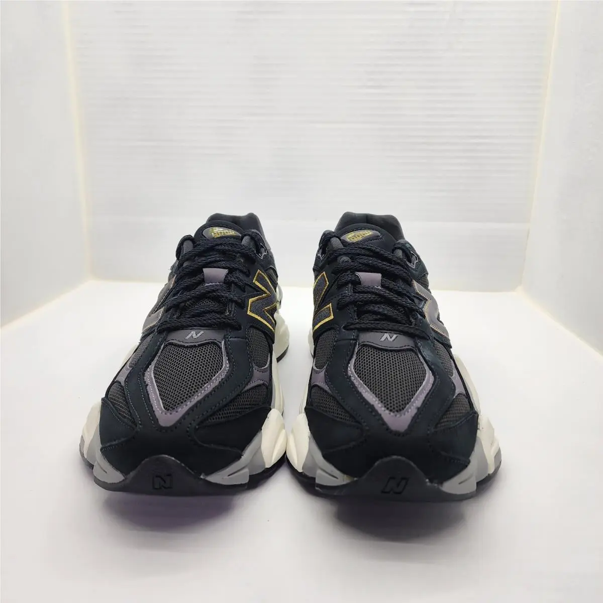 New Balance shoes - New Balance 9060 - U90607V3 - Black/ Castlerock/ Gold Metallic 1