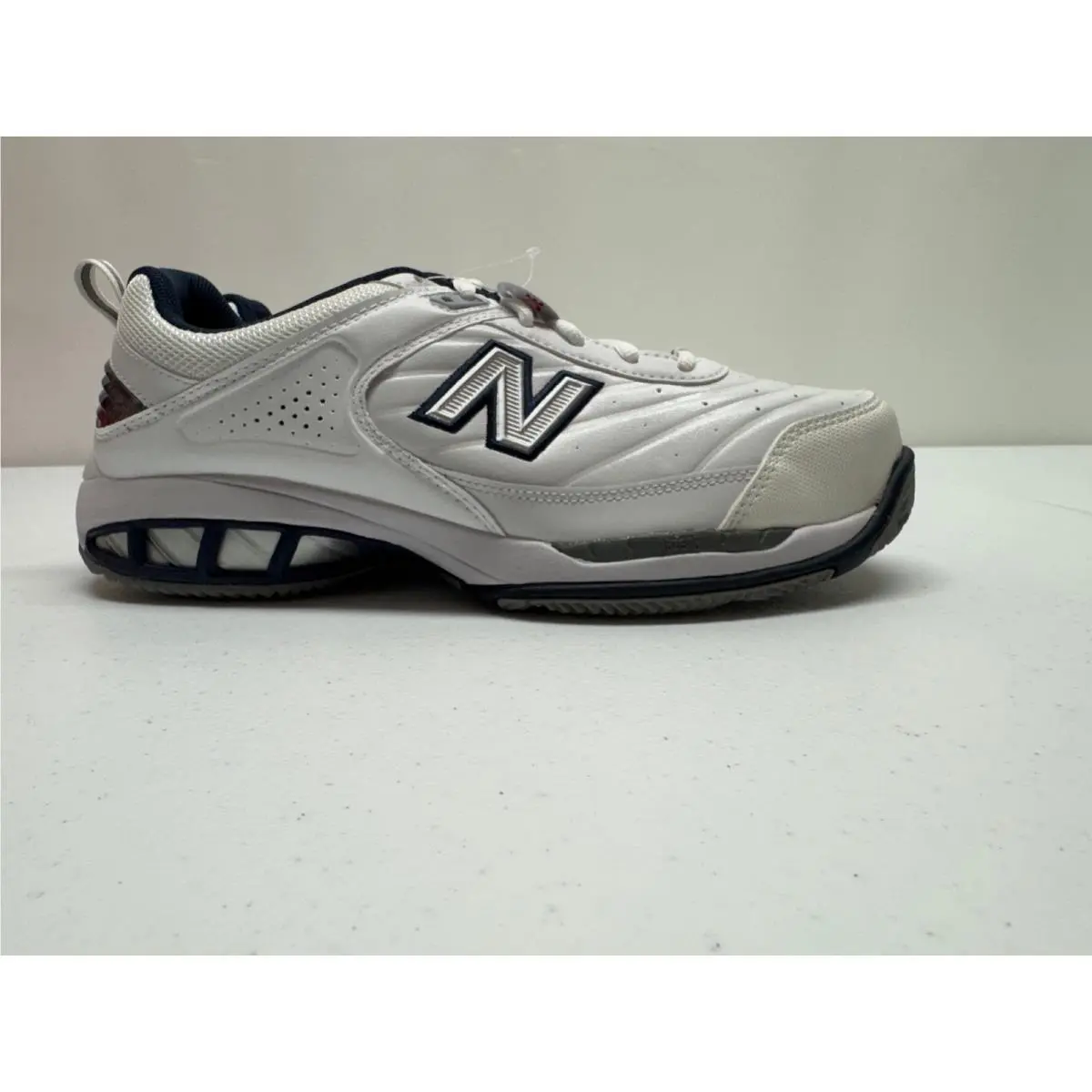 New Balance 806 Tennis Shoes Mens 8.5 White MC806W Hard Court Extra Wide 4E