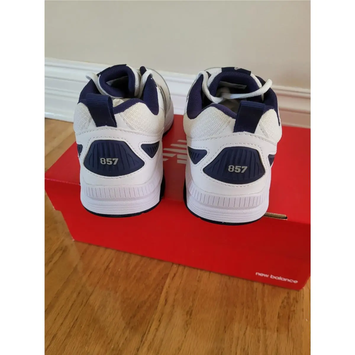 New Balance shoes - New Balance 857 - White/Blue/Grey 0