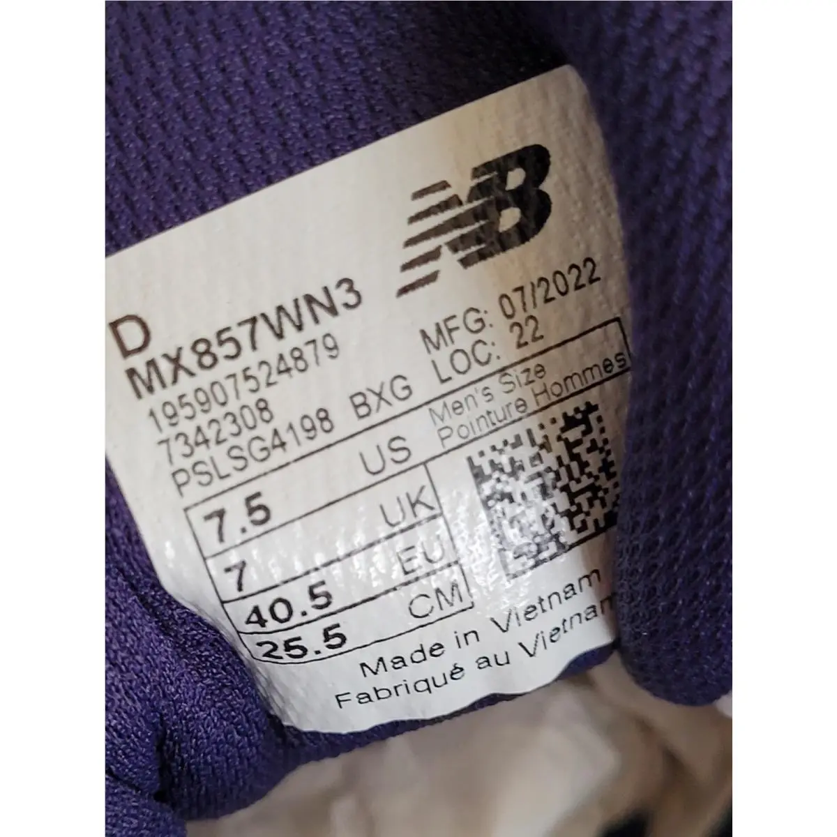 New Balance shoes - New Balance 857 - White/Blue/Grey 6