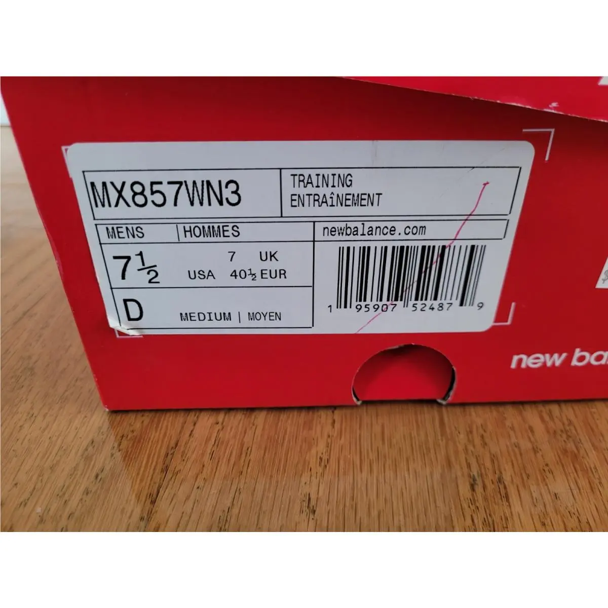 New Balance shoes - New Balance 857 - White/Blue/Grey 7
