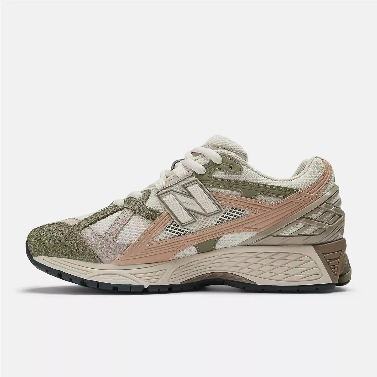 New Balance shoes - linen dark olivine (UPC: 197376852422) 1